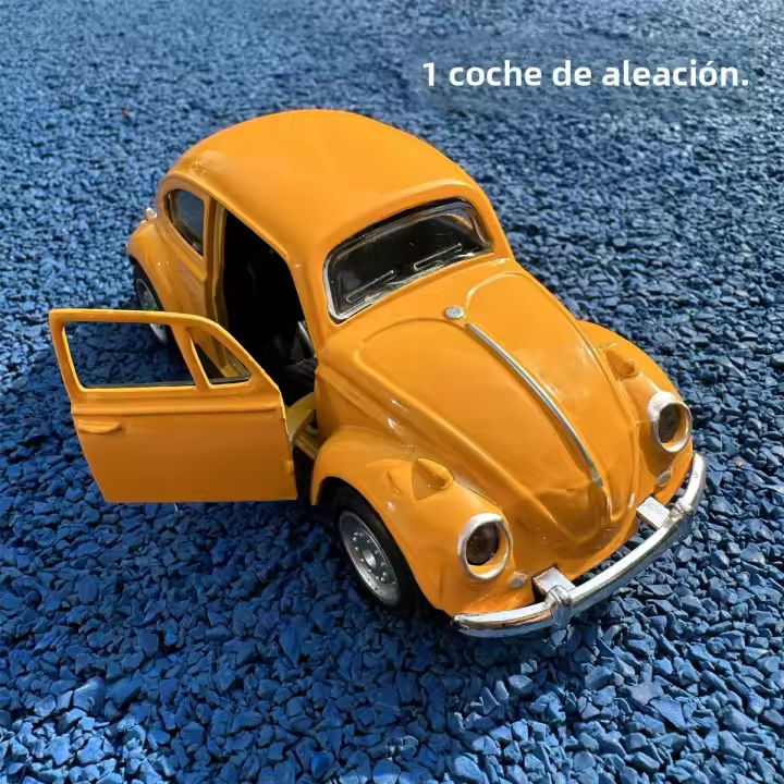 Modelo De Coche De Taxi De Aleación 1:36 Con Sonido Y Luz Juguete De Coche a Escala Metal Para Niños Y Coleccionistas - 1