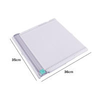 Máquina Cortadora De Scrapbook Fotográfico Con Base Antideslizante Espaciosa Desmontable Tablero De Puntuación Para Invitaciones DIY Cartas Envolventes - details 3