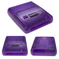 Bitfunx Caja De Repuesto Transparente Para Super Famicom Consola De Juegos Compatible Con Nintendo Super NES Casco De Consola De Videojuegos - details 7