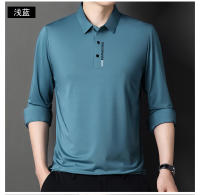 Camisa Polo De Lujo Para Hombre Estilo Británico Con Estampado Y Manga Larga Calidad Superior Moda Invernal Sin Rastros - details 17