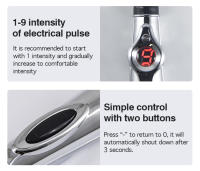 Massajeador Eléctrico De Puntos De Acupuntura 2/5 Cabezas Para Masaje De Energía Meridiana Alivio Del Dolor Terapia Para Espalda Cuello Rostro Herramienta De Belleza - details 9