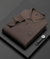 Camisa Polo De Verano Para Hombres Diseño De Moda Bordado Algodón De Seda Transpirable Casual Negocios Manga Corta - details 7