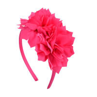 Headband De 3.7 Pulgadas Para Niñas Con Gran Flor De Grosor Ribbon Accesorio De Pelo De Moda Para Todas Las Estaciones - details 11