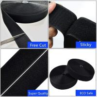 Cinta De Velcro Para Costura 1-25M No Adhesiva Ganchos Y Anillas De Nylon Para DIY Accesorios 20/25/30/50mm Para Ropa Bolsos Y Zapatos - details 4