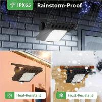 Lámpara Sensor Solar Recargable Por USB Para Exteriores Iluminación Super Brillante Para Plantas Camping Patio Jardín - details 4