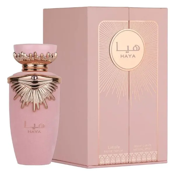 HAYA BY LATTAFA EAU DE PARFUM 100 ML POUR WOMAN ***DULCE, FRESCA Y FLORAL*** LUJOSA Y DELICIOSA*** - 1