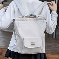 Mochila De Mujer Impermeable Estilo Coreano Con USB Para Laptop De 13-15.6 Pulgadas Mochila De Cuero Oxford De Moda Para Estudiantes - details 6