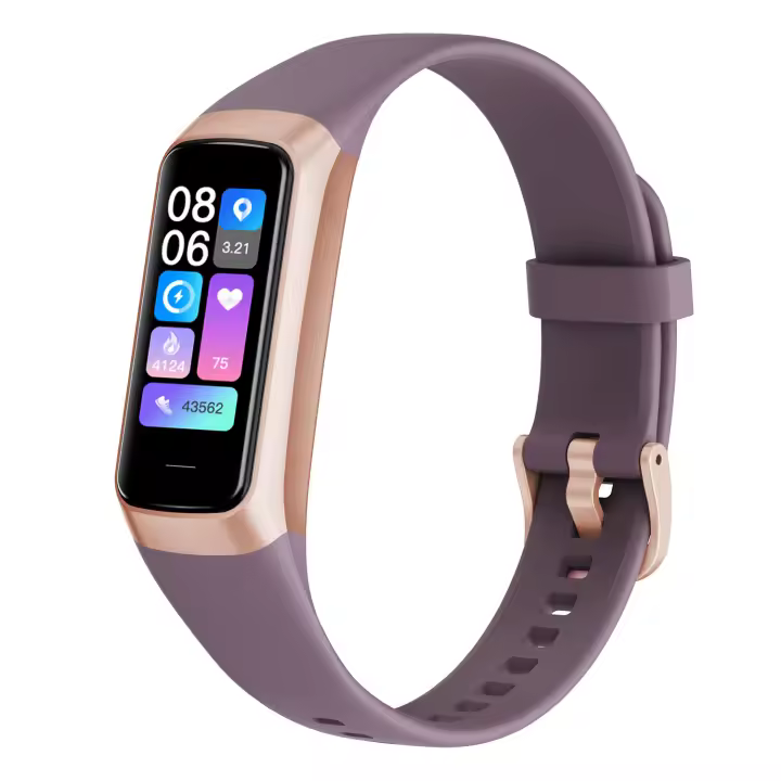 Pulsera deportiva inteligente adecuada para controlar la presión arterial y la frecuencia cardíaca, triple resistencia al agua, conteo de pasos, recordatorio de sueño, llamadas Bluetooth. - 1