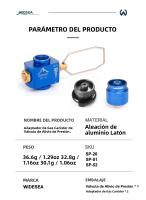 Adaptador De Recarga Para Estufa De Camping Widesea Quemador De Gas Butano Acero Aluminio No Incluye Ignición Venta Por Pieza - details 1
