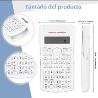 Calculadora científica 240 cálculos función 12 dígitos pantalla doble escuela de negocios oficina Calculadora de bolsillo - details 1