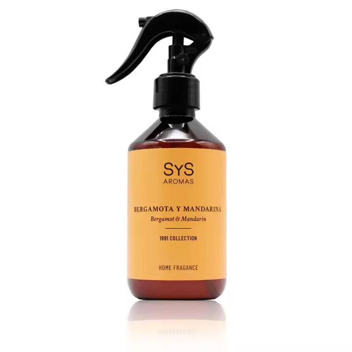 Ambientador Pulverizador Bergamota y Mandarina 300 ml 1991 SYS Aromas - 1