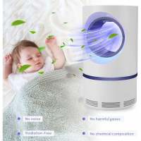 Lámpara USB para Matar Mosquitos, Mata Moscas Eléctrico UV, Silencioso y No Tóxico, Repelente de Mosquitos para Cocina, Balcón, Jardín, Tienda de Campaña, Repelente de Insectos y Animales - details 0