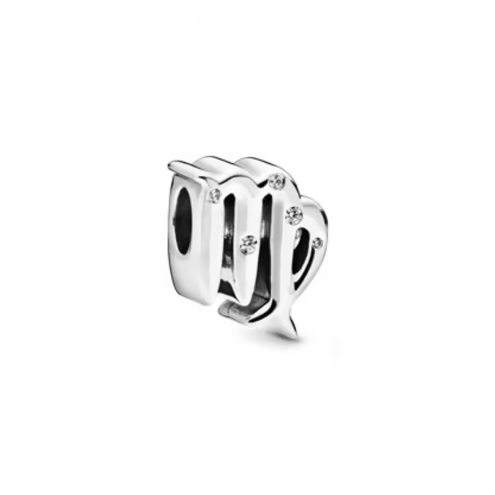 Charm Pandora Zodiaco Virgo 798417C01 Plata de Ley Circonitas Cúbicas - Joyería Mujer - 1