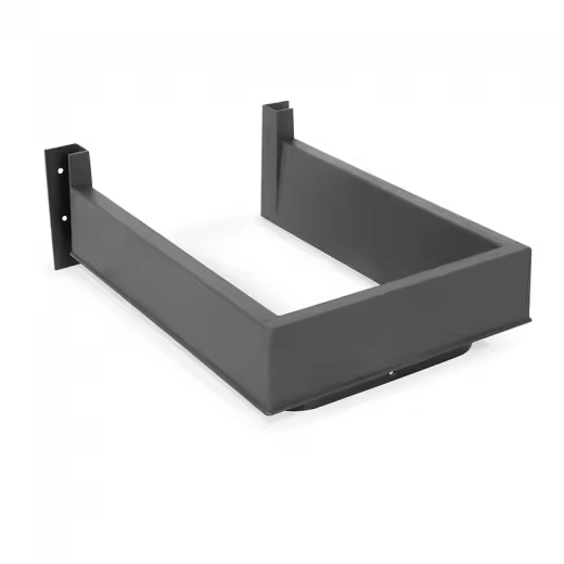 SALVA SIFON RECTO EROBO PLAST.ANTRACITA PARA MUEBLES DE BAÑO - 1