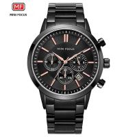 Reloj De Hombre MINI FOCUS Clásico Negocios Casuales Impermeable Cuarzo Acero Inoxidable Pantalla Redonda Antigolpes Correa De Acero - details 5