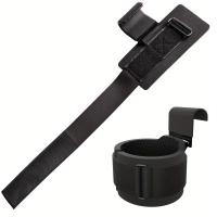 1 Par De Gancho Para Levantamiento De Peso Con Estrás Para Muñeca De Alta Resistencia Para Ejercicios De Pull-ups Y Potencia Padded Workout Hook Para Gimnasio Y Fitness - details 3