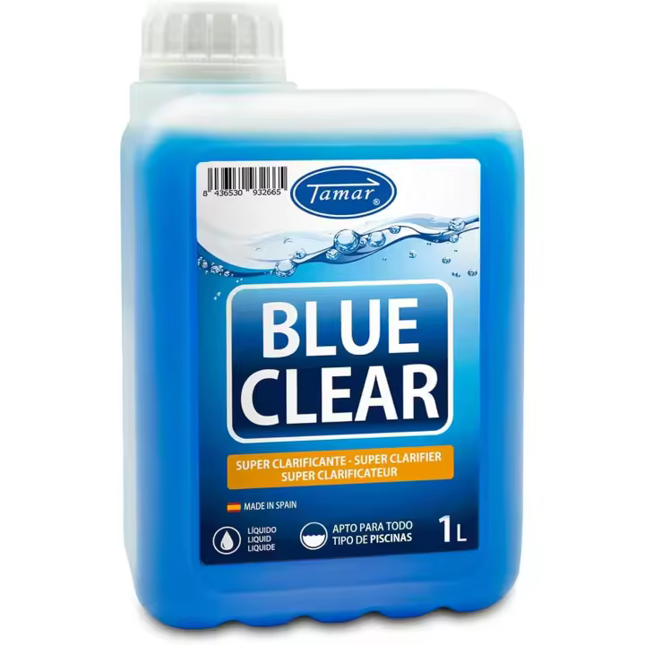 Clarificante Piscina Blue Clear 1 Litro Tamar - 1