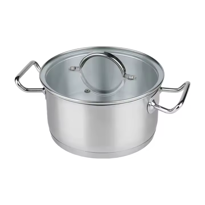 Olla Maple Inoxidizable Con Tapa y Asas, Olla de SOPA, Olla Multifunction Fondo encapsulado especial inducción,Ø 16-Ø 26cm - 1