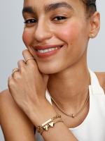 Pandora - Pulsera de Cadena de serpiente Moments - Baño de Oro de 14 K - details 3