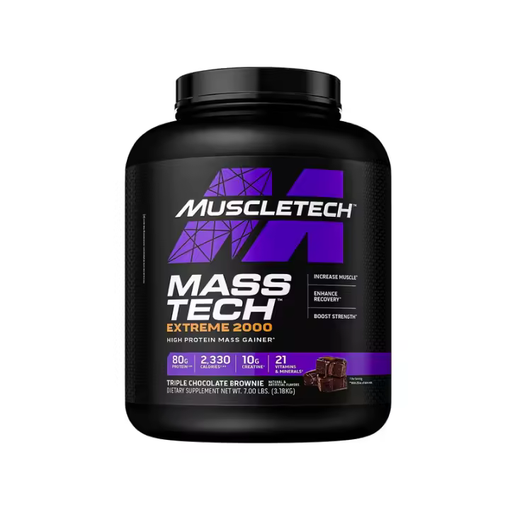 Muscletech Mass Tech Extreme 2000 3.2 Kg Vainilla - 1