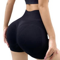 Shorts Deportivos Para Mujer High Waist Push up Fitness Yoga Running Leggings De Nylon Spandex Transpirables Y Secado Rápido - details 11