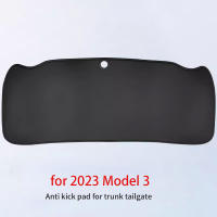 Almohadilla Protectora De Puerta Trasera Para Tesla Model 3/Y En Cuero PU Antipolvo Y Resistente a La Suciedad Para Protección Del Maletero - details 3