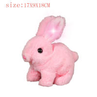 Muñeco De Peluche Interactivo Conejo Simulación Eléctrico Con Oídos Que Se Mueven Regalo De Navidad Para Niños Y Bebés Juguetes Electrónicos - details 4