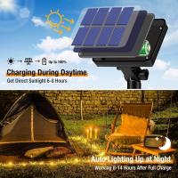 2 Paquete Guirnaldas Luces Exterior Solar Totalmente 30M 300 LED 8 Modos Cadena de Luces Decoracion para Terraza Fiesta Bodas Patio Jardines (Blanco Calido) - details 6