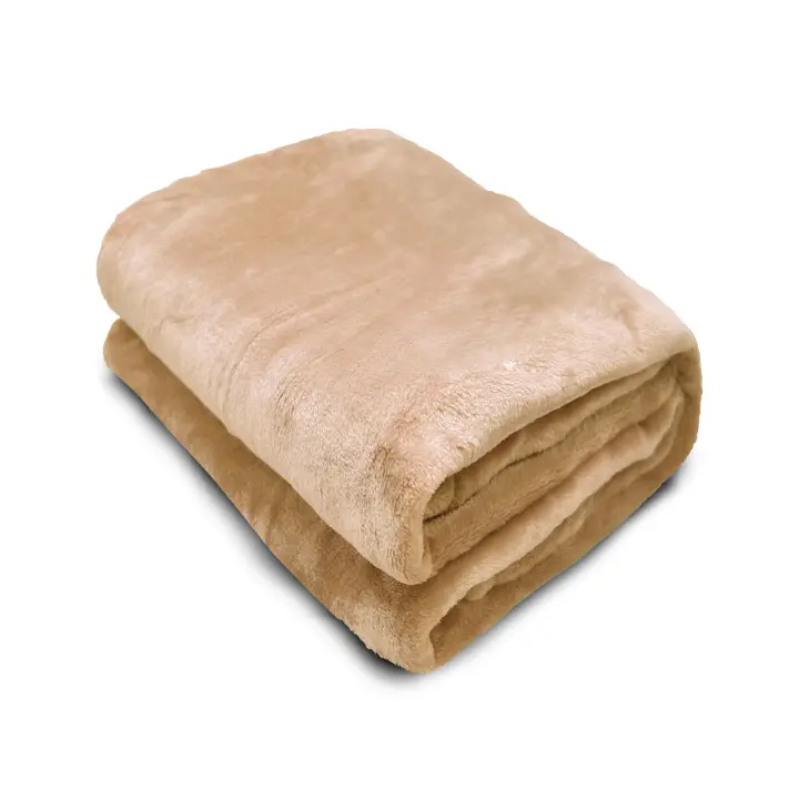 Manta Microfibra para Cama Sofá y Sillón, Manta Polar Lisa de Tacto Suave Super Caliente para Adulto y Niño, Sin Arrugas - 1