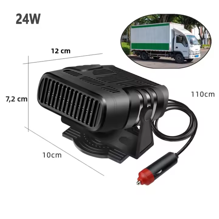 Ventilador De Calor Portátil Para Coche 120W 200W Desescarchazador Automóvil Para Parabrisas Antiniebla Mano Para Invierno - 1