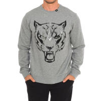 Plein Sport-Sudadera de manga larga y cuello redondo FIPSG604 para Hombre