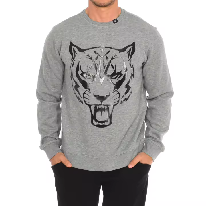 Plein Sport-Sudadera de manga larga y cuello redondo FIPSG604 para Hombre - 1