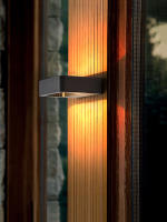 Lámpara De Pared Impermeable Para Exterior Iluminación De Jardín Y Pasillo Con Diseño De Luz Arriba Y Abajo Material De Aluminio Moderna LP-0629 - details 9