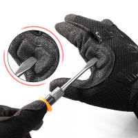 Guantes Tácticos De Camuflaje Para Hombres Con Dedos Completos Toque De Pantalla Adecuados Para Airsoft Ciclismo Paintball Pesca Y Caza - details 6
