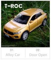 Volkswagen T-ROC Modelo De Coche De Aleación 1:36 Juguete De Metal Para Colección Y Niños Con Retroceso Simulación Vehículo De Metal Sin Batería - details 3
