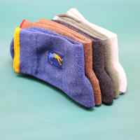 Calcetines De Negocios Casuales Para Hombres Con Logo De Golf Caliente Para Primavera Otoño Invierno Talla 38-45 Regalo Ideal - details 4