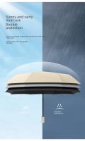 Paraguas automático de tres pliegues, sombrilla portátil de doble uso, plegable, grande, resistente al viento, ligero, para publicidad - details 7
