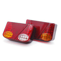 Par De Luces Traseras LED Impermeables Para Coche Camión Y Remolques 12V ABS Material Luz Trasera Para Vehículos - details 11