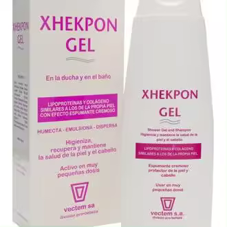Xhekpon Gel Dermoprotector Con Colágeno Hidrolizado, 400 Ml - 1