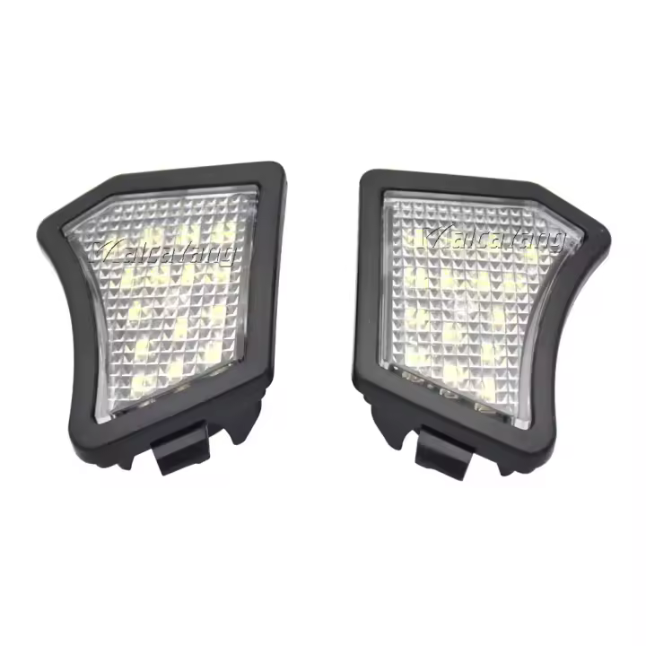 Luz De Puddle LED Para Espejo De Volvo V40 V50 V60 V70 MK3 C70 MK2 XC90 XC70 Jaguar XF Super Brillante Instalación Fácil - 1