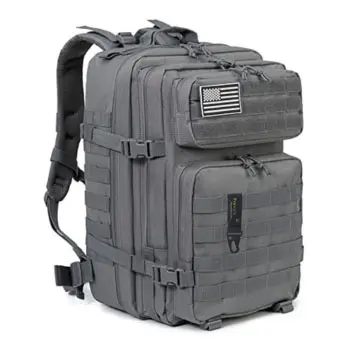 Mochila Táctica Marce 45L con Sistema MOLLE- Unisex – Apta para cabina de avión, Ideal para Viajes, Senderismo, Camping, Rutas, Gimnasio, Caza y Pesca o cualquier actividad al aire libre. - 1