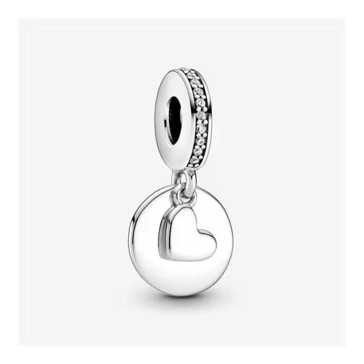 799212C01 - Charm Colgante Disco de Corazón en Plata de Ley con Circonita Cúbica | Pandora 799212C01 799212C01 PANDORA Raíz Novedades Joyas de Plata Joyas Pandora MUJER inicio Charm Pandora Mujer Pandora Original - 1