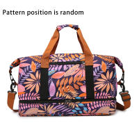 Bolsa De Gimnasio De Viaje Portátil Para Hombres Y Mujeres Bolso Cruzado De Hombro Con Mano Para Exterior Duffel Weekender Yoga Bolsa De Secado Seco Y Húmedo Separación Para Deportes De Entrenamiento - details 42
