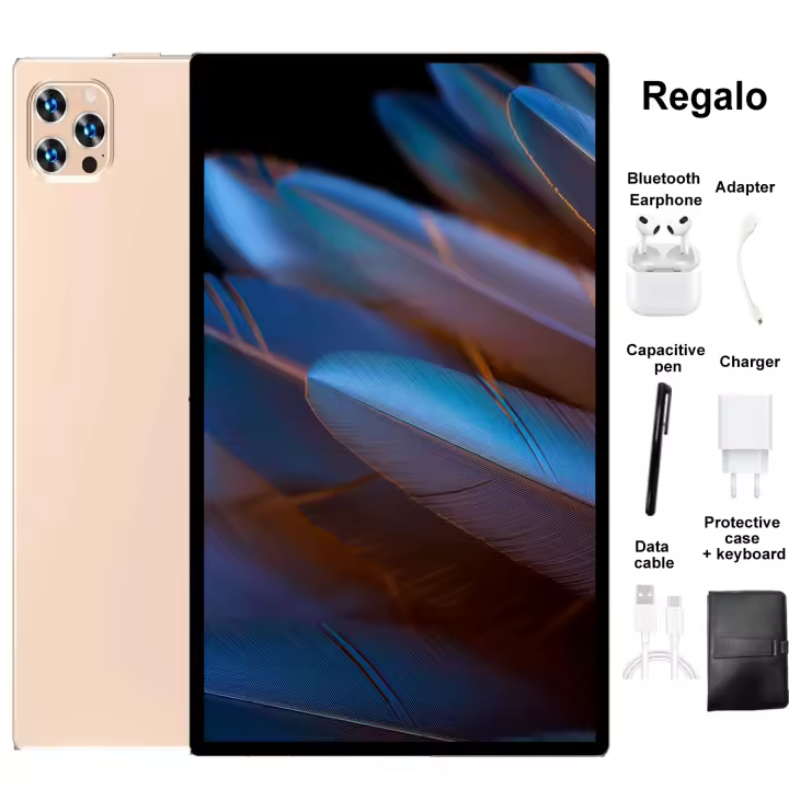 14 Núcleos,Nueva Red, Tablet Android 2025, Versión Global, 20000mAh,16GB + 1TB, 10,1 Pulgadas, Android 13,0, Wifi - 1