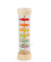 Juguete Educativo Montessori Para Bebés Llovizna Arcoíris Vaso De Arena Música Rattle Juguete Sensorial Para Niños - details 3