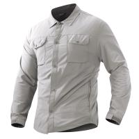 Camisa Táctica De Secado Rápido Y Ligera Protección Solar De Manga Larga Para Hombres Ropa De Trabajo Deporte Al Aire Libre - details 1