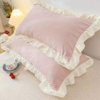 Funda De Cojín Princesa Europea Con Volante Decorativa De Algodón Cierre Invisible Para Decoración Del Hogar Y Cama - details 7
