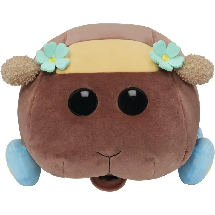 MGA ENTERTAINMENT - Peluche Pui Pui Molcar - Color marrón y amarillo - Mide 30 cm - Alta calidad - Coleccionable - Ideal para niños y niñas mayores de 3 años - 1