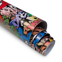 Pegatinas De Coche Graffiti Pintura Película Adhesiva Vinilo Auto Ajuste Skateboards Decorativas Decales Para Motocicletas Accesorios De Coche - details 3