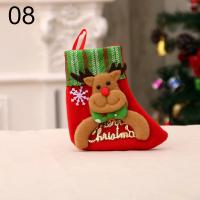 Mini Calcetines De Navidad Con Colgantes De Santa Claus Y Esqueleto De Navidad Calcetines De Regalo Para Árbol De Navidad Decoración De Hogar - details 8